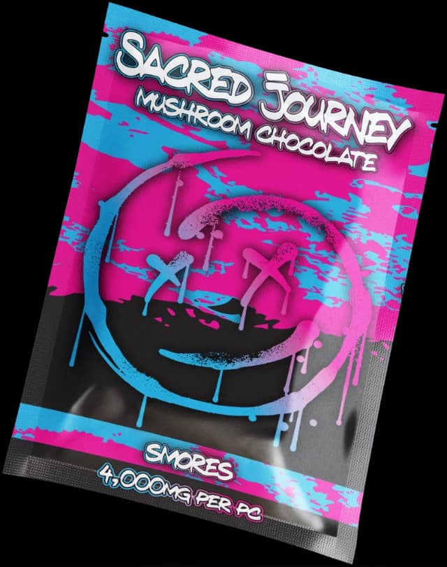 Sacred Journey S'mores mushroom chocolate